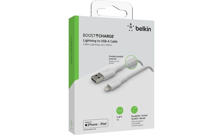 Cable Belkin Lightning USB-A conectores