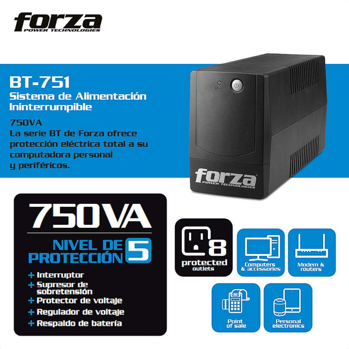 Forza BT-751 UPS 4