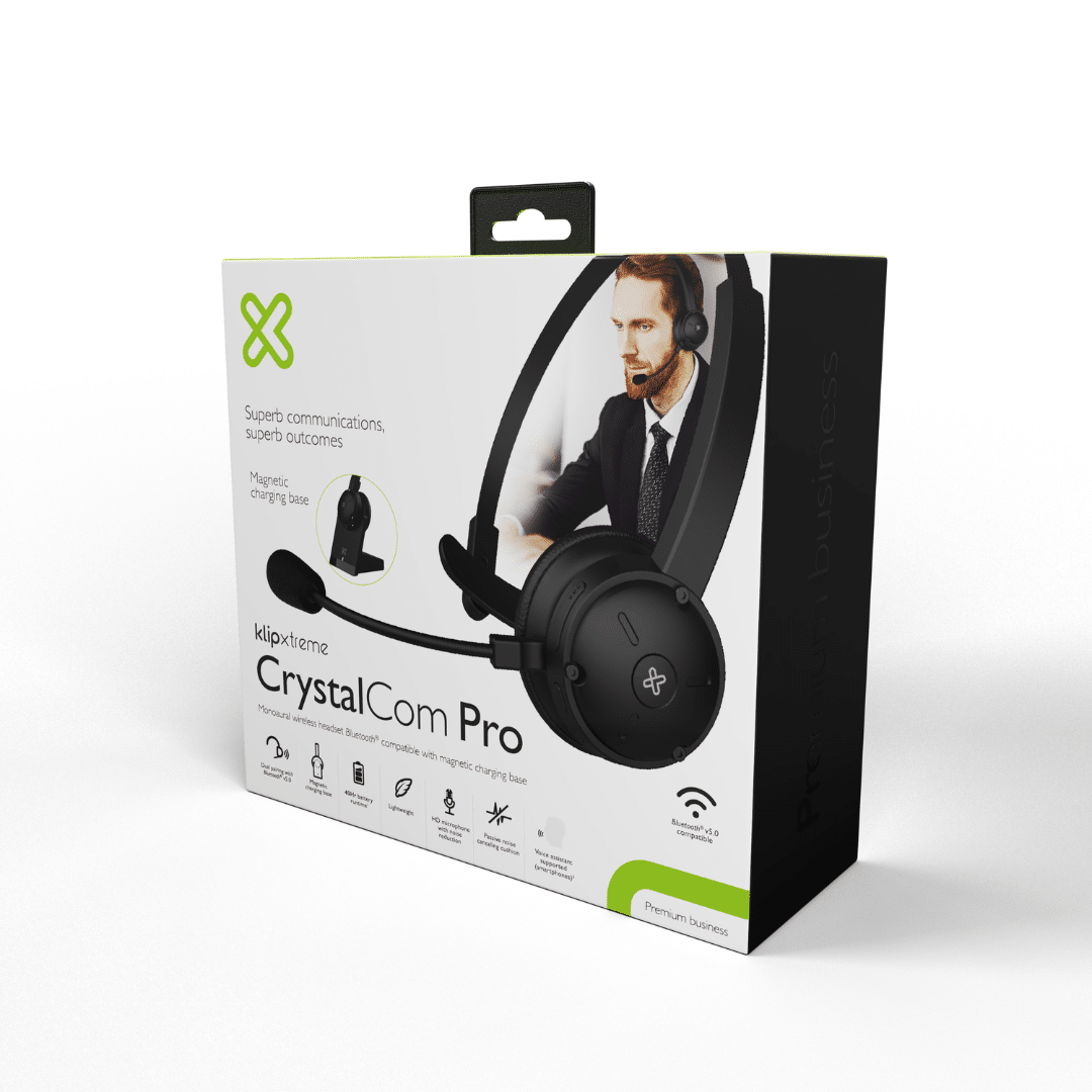 Vista completa de la Klip Xtreme CrystalCom PRO KCH-905