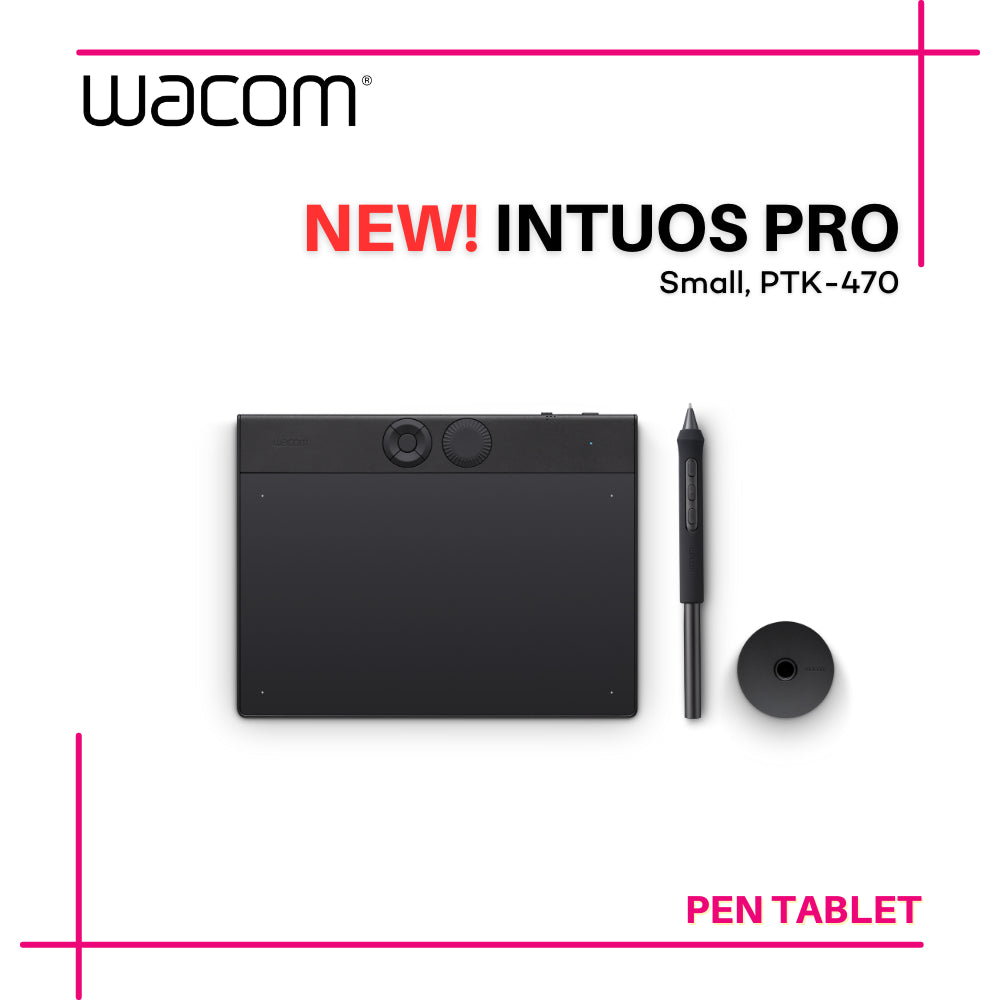 Tableta Gráfica Wacom Intuos Pro Small PTK-470 Negra | PTK470K0A