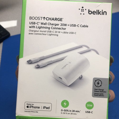 20W USB-C PD PPS WALL CHARGER + Cable USB C - LGT | WCA006dq1MWH-B5