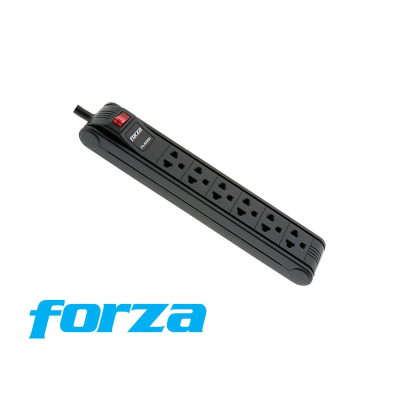 Multitoma Forza PS-1006B 6 salidas universales